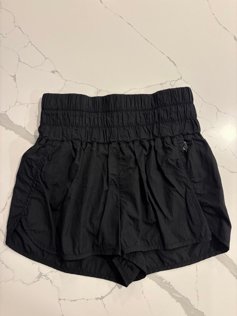 FP Movement by Free People Black High-Waist Athletic Shorts